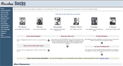 Desktop Screenshot of hairlosssucks.com